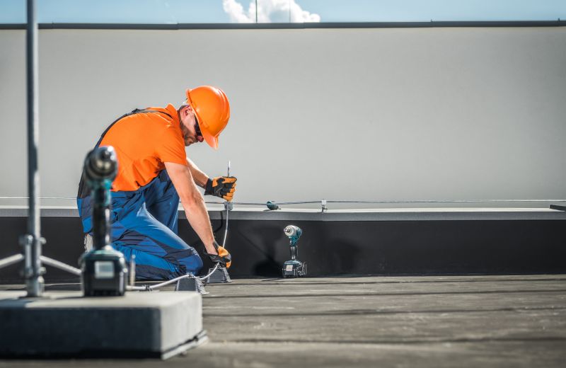 Roofing Equipment Setup